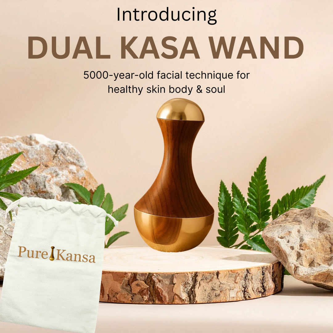 Kansa Dual Wand (Face & Foot Massager) By Pure Kansa
