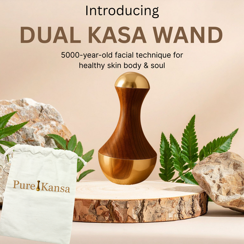 Kansa Dual Wand (Face & Foot Massager) By Pure Kansa